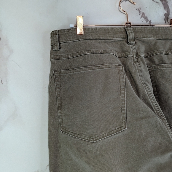 Duluth Pants Mens 34X30 Flex Ballroom Khakis Brown Tan Beige 36310 - Picture 15 of 16